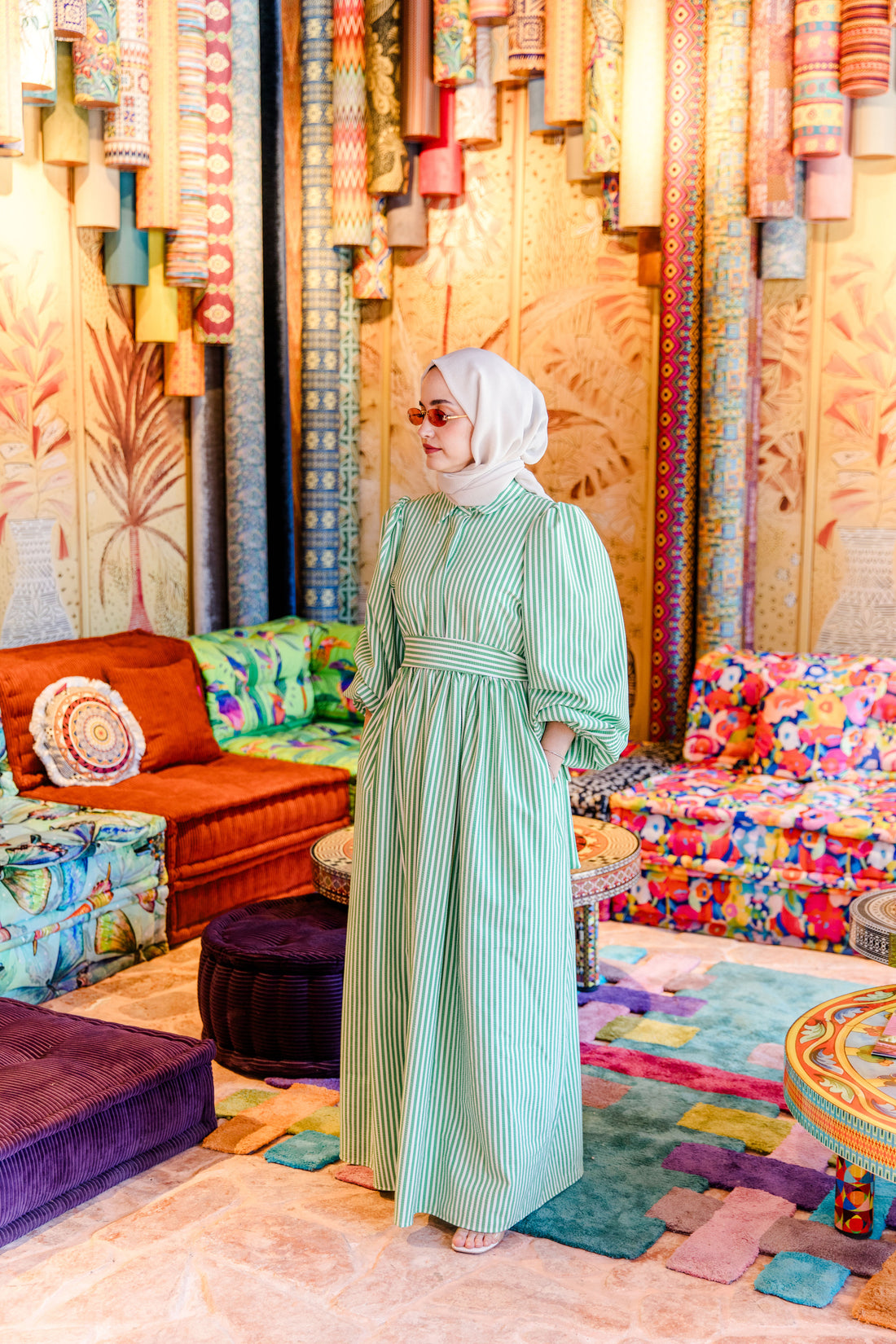 Herbella pamuk elbise