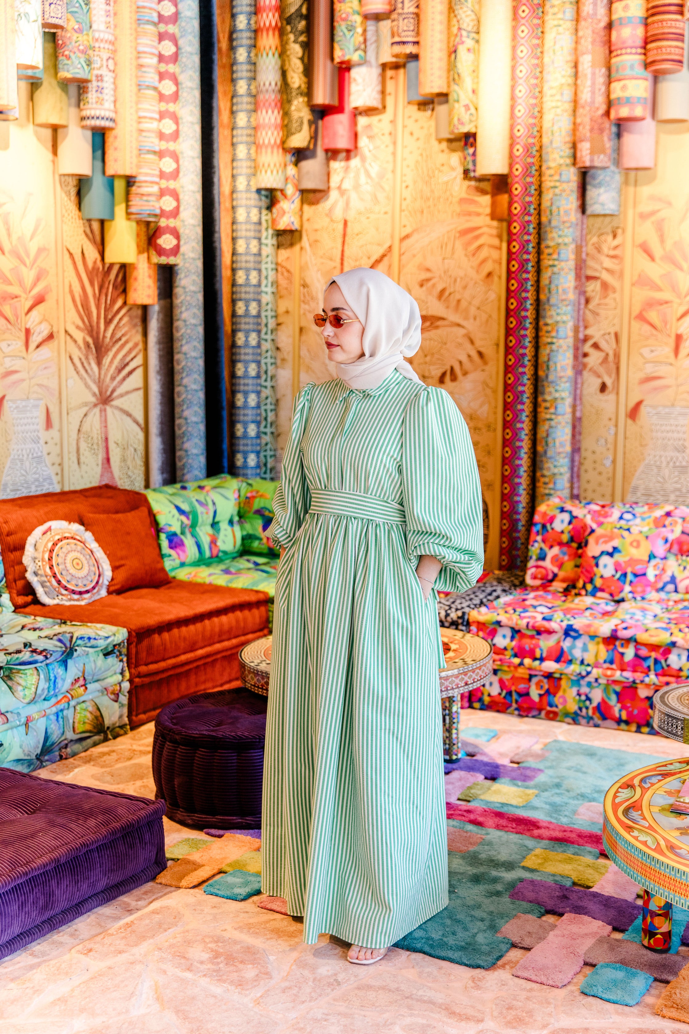 Herbella pamuk elbise