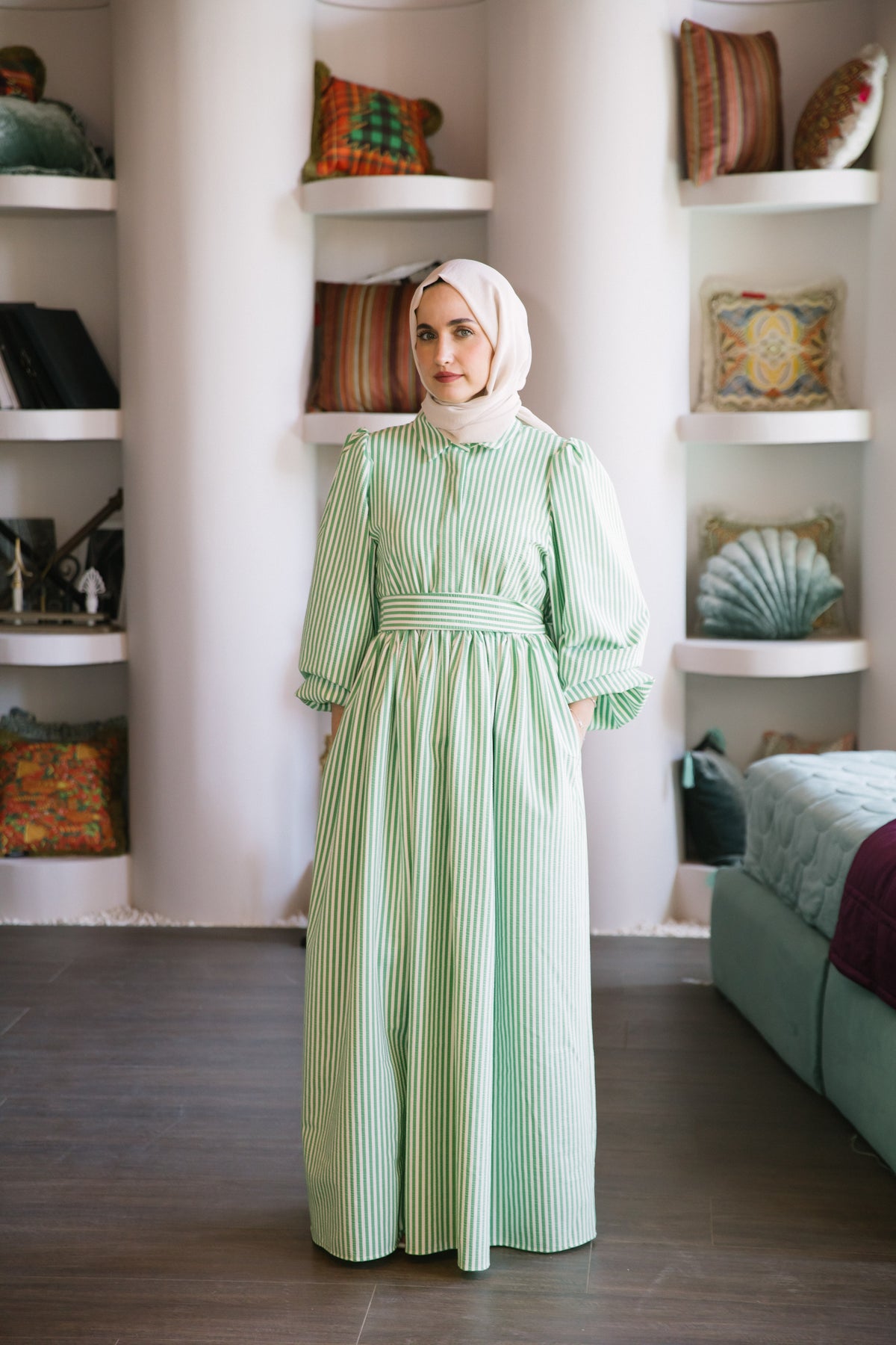 Herbella pamuk elbise