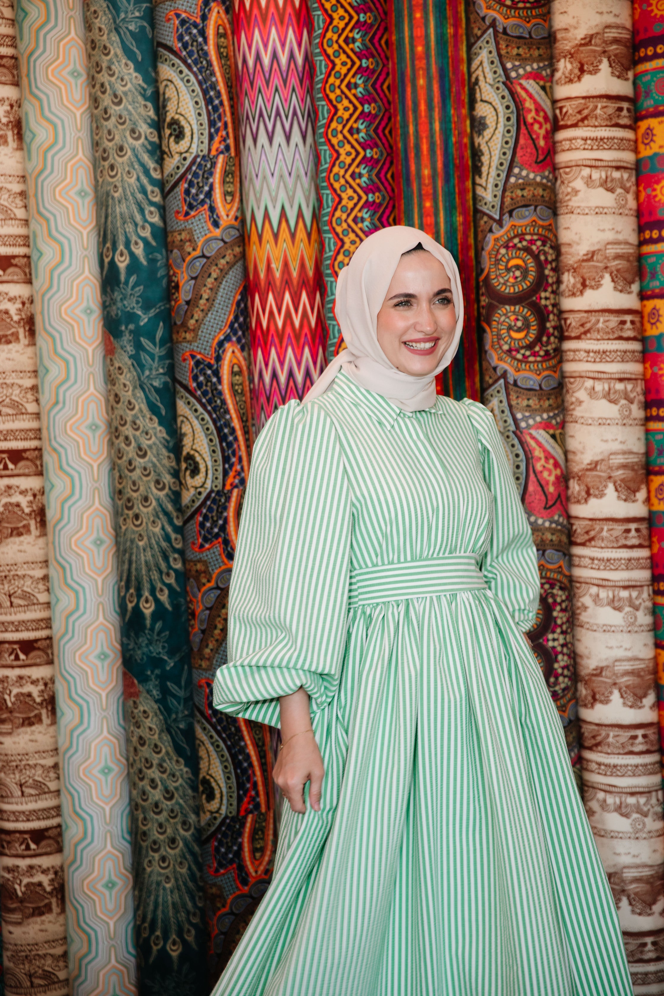 Herbella pamuk elbise